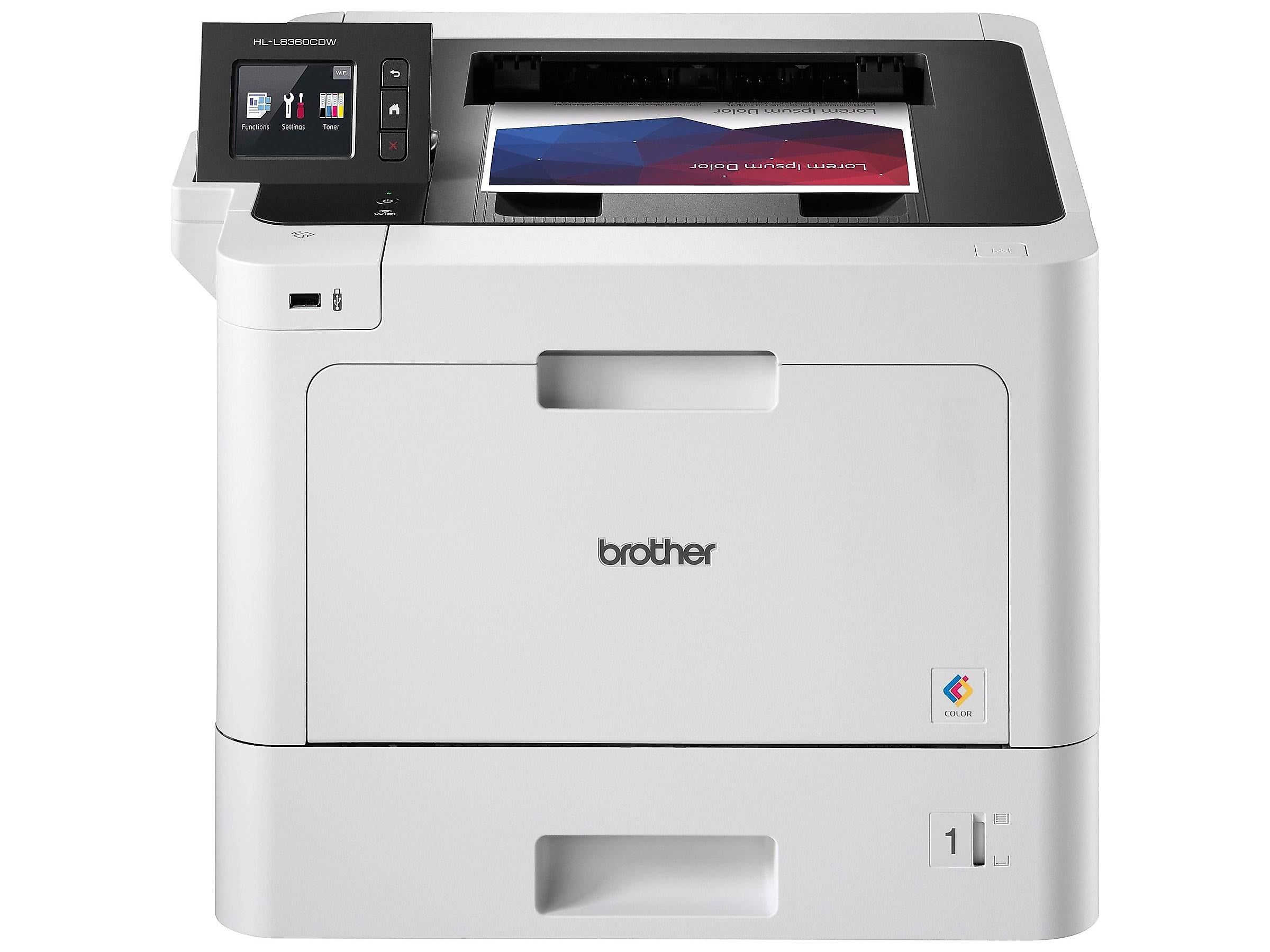 Brother HL-L8360CDW Wireless Color Laser Printer, Single-Function, Print