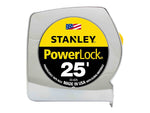 Stanley Powerlock 25' Tape Measure, Polyester (33-425)