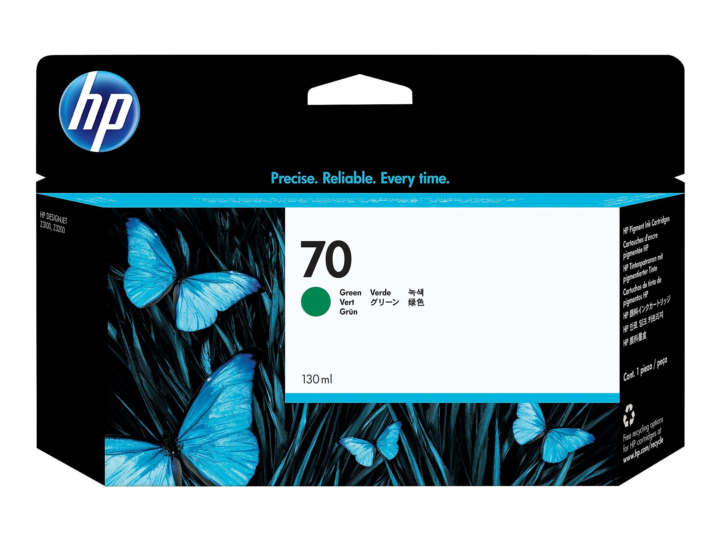 HP 57A Green Standard Yield Ink Cartridge (C9457A)