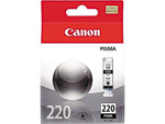 Canon 220 Pigment Black Standard Yield Ink Cartridge   (2945B001)