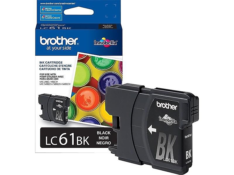 Brother LC61BKS Black Standard Yield Ink Cartridge