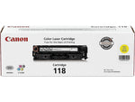 Canon 118 Yellow Standard Yield Toner Cartridge (2659B001AA)