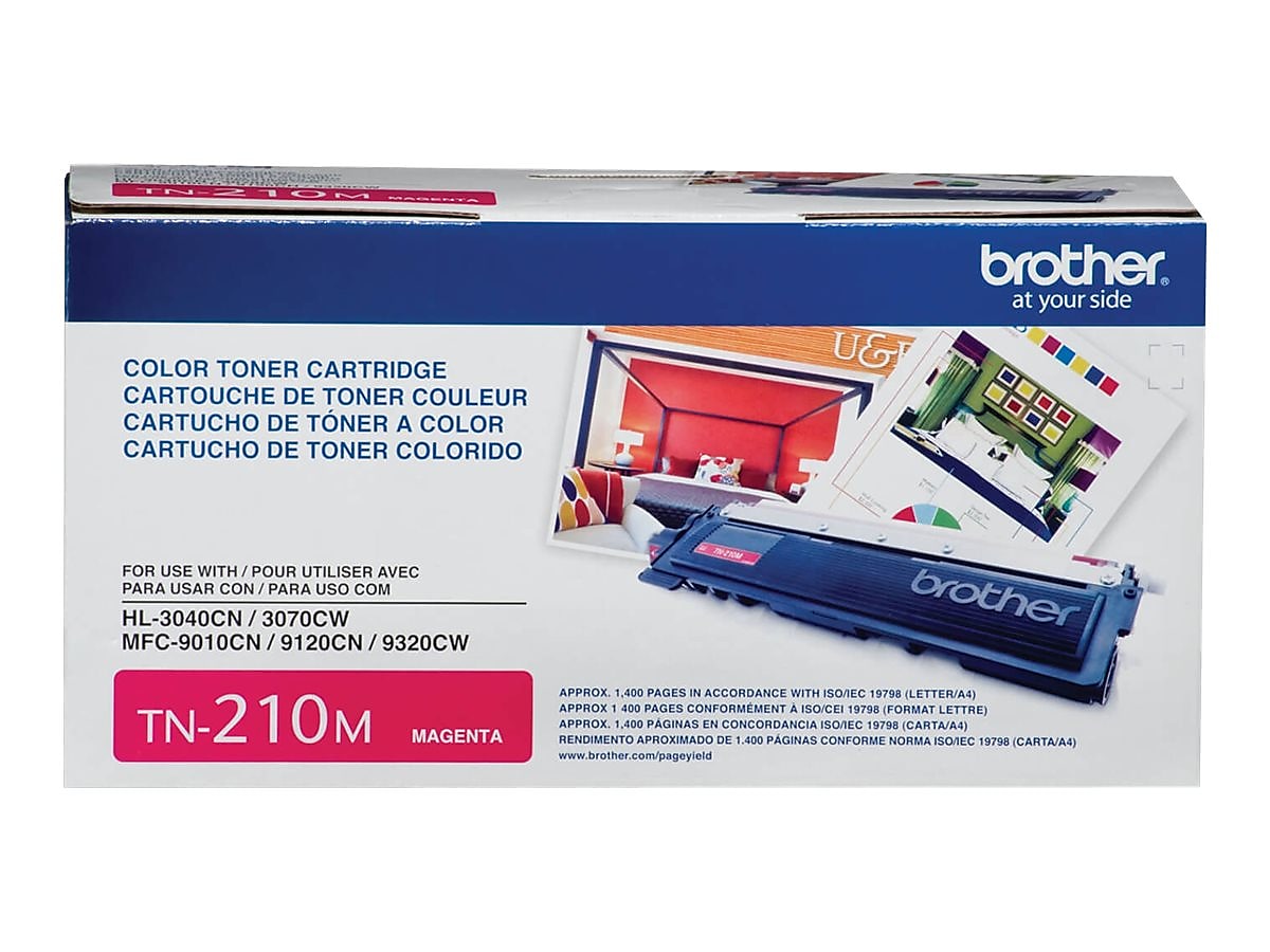 Brother TN-210 Magenta Standard Yield Toner Cartridge  (TN210M)