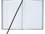 TOPS Royale Professional Notebooks, 8.25" x 11.75", College Ruled, 96 Sheets, Black (25232)