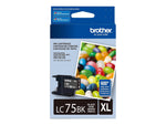 Brother LC75BKS Black High Yield Ink Cartridge   (BRTLC75BK)