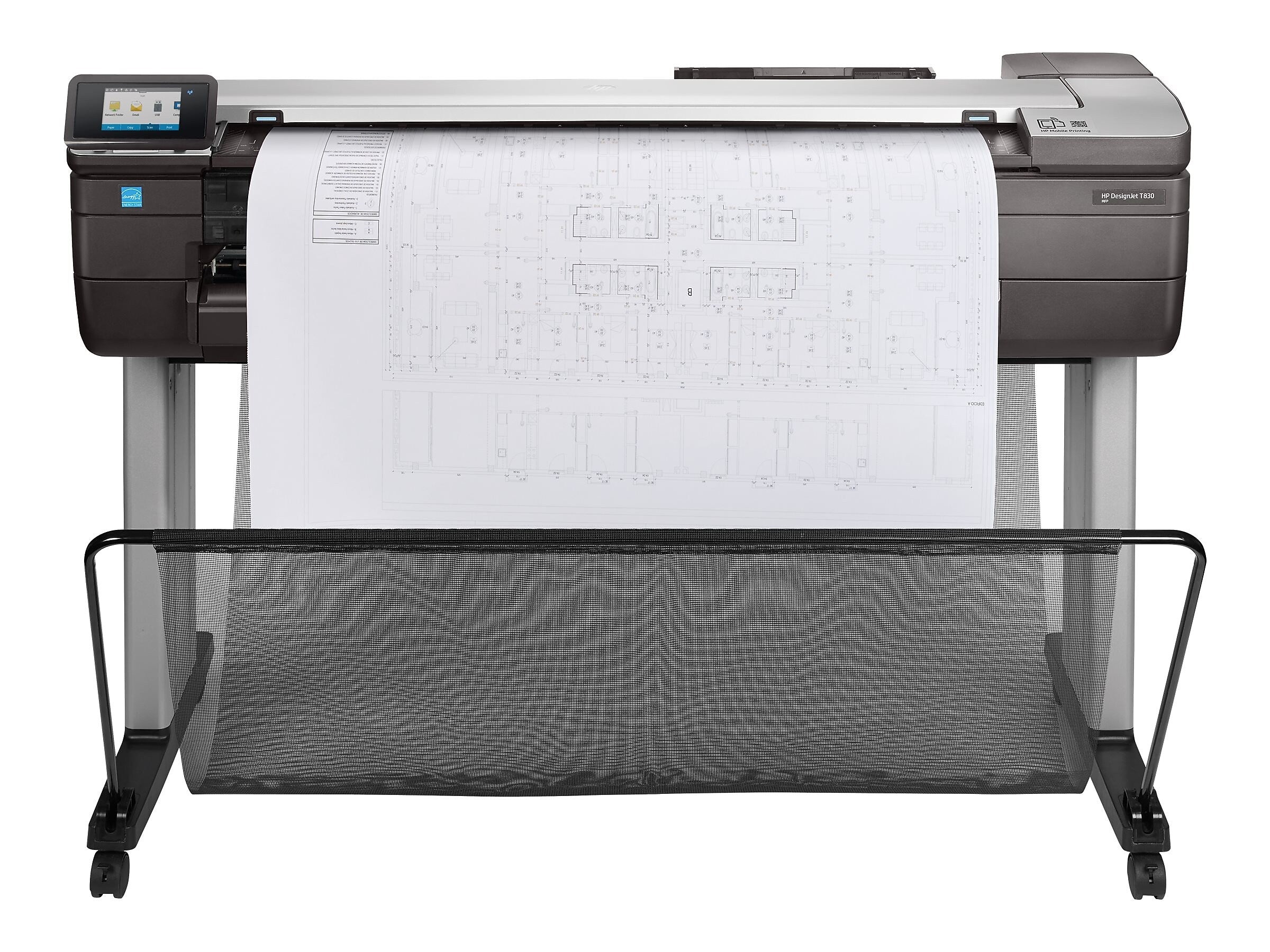 HP DesignJet T830 Wide Format All-in-One Printer F9A28D#B1K