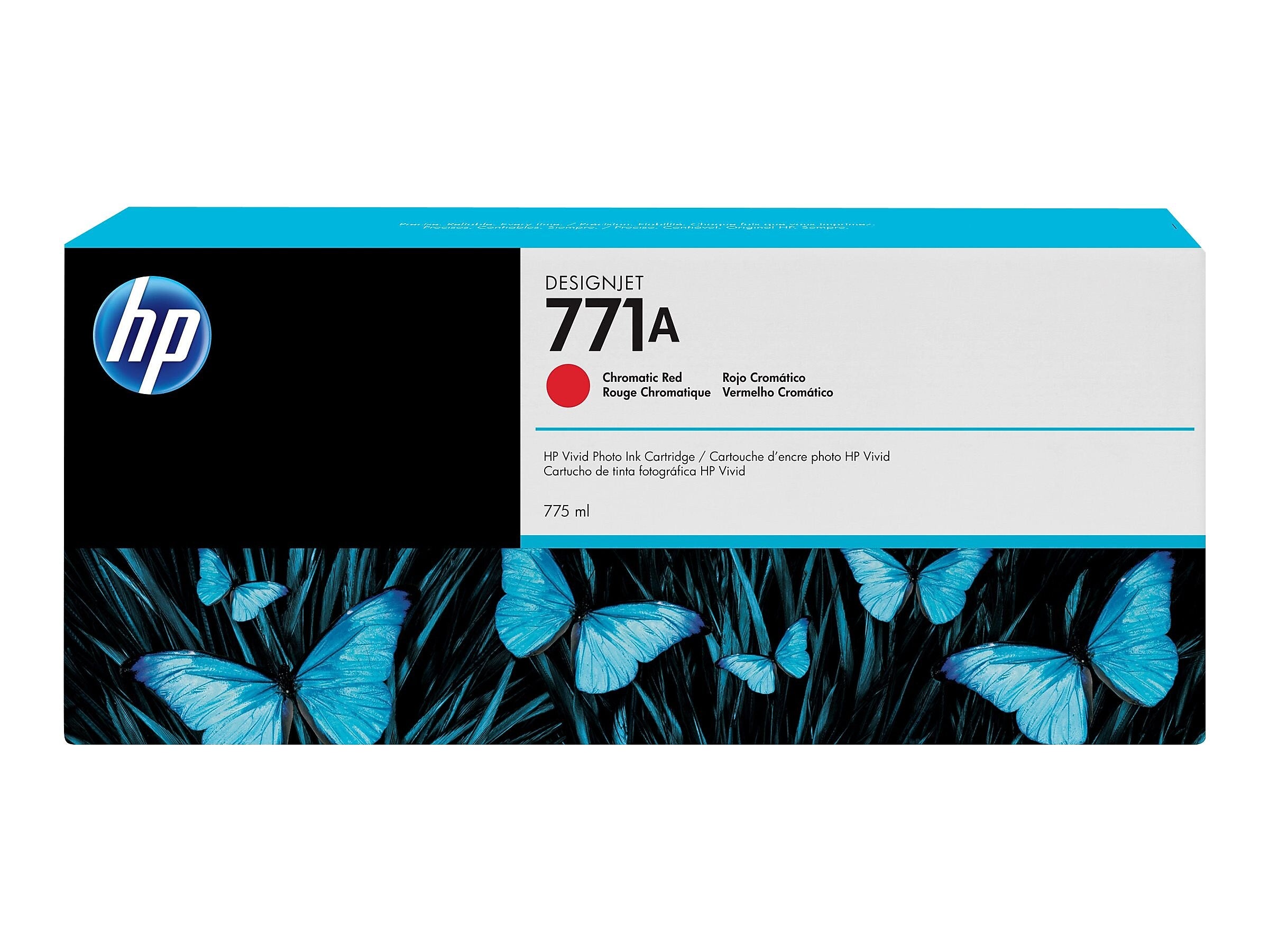 HP 771A Red Standard Yield Ink Cartridge (B6Y16A)