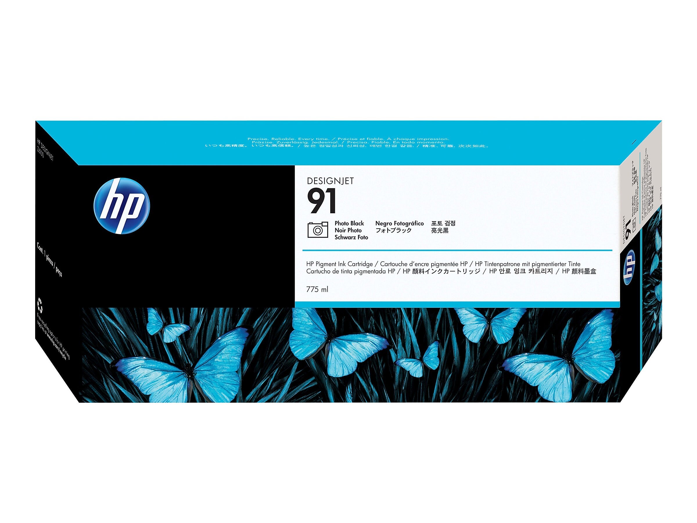 HP 91 Photo Black Standard Yield Ink Cartridge (C9465A)