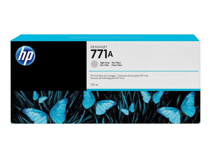 HP 771A Light Gray Standard Yield Ink Cartridge (B6Y22A)
