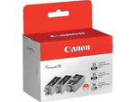 Canon 35/36 Black and Color Standard yield Ink Cartridge, 3/Pack   (1509B007)