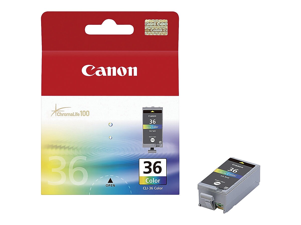 Canon 36 Tri-Color Standard Yield Ink Cartridge (1511B002)