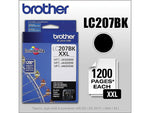 Brother LC207BK Black Extra High Yield Ink   Cartridge
