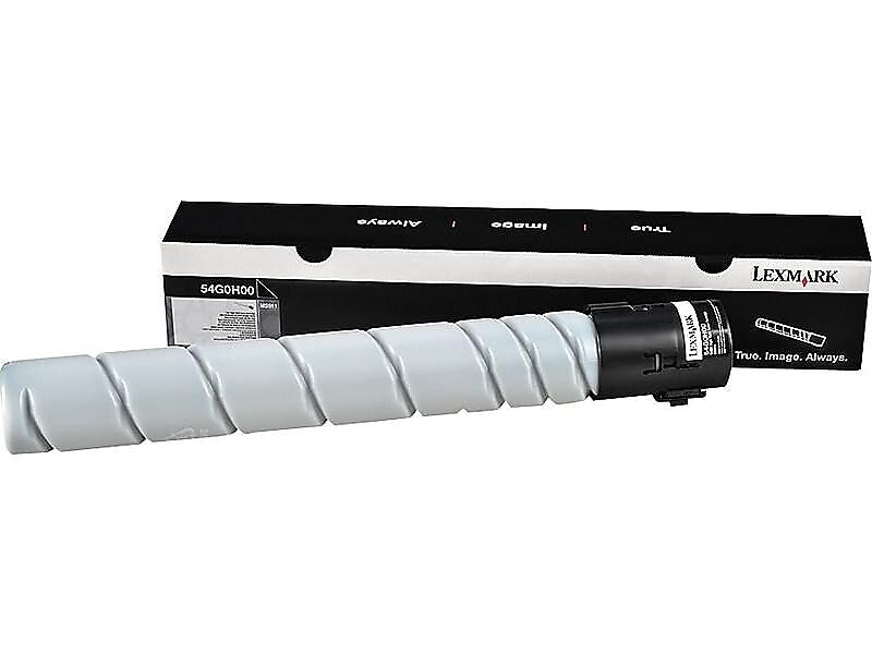 Lexmark 54G0H00 Black High Yield Toner Cartridge, 32500 Pages