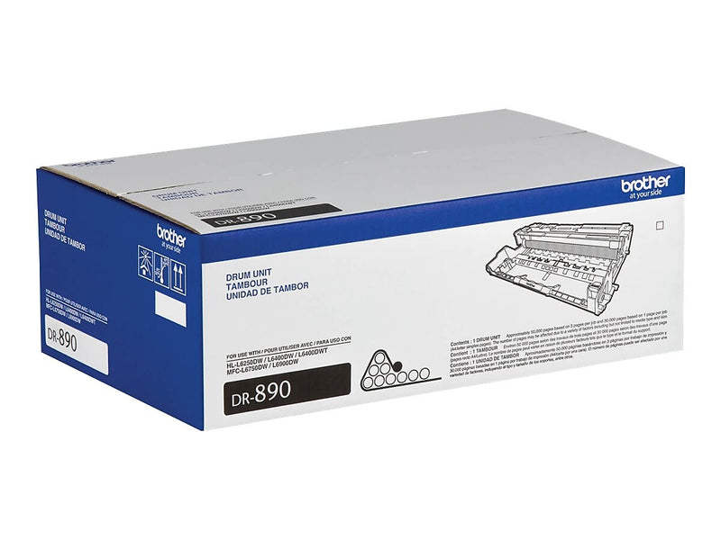 Brother DR-890 Drum Unit, Standard, Yields Up to 50,000 Pages, Black