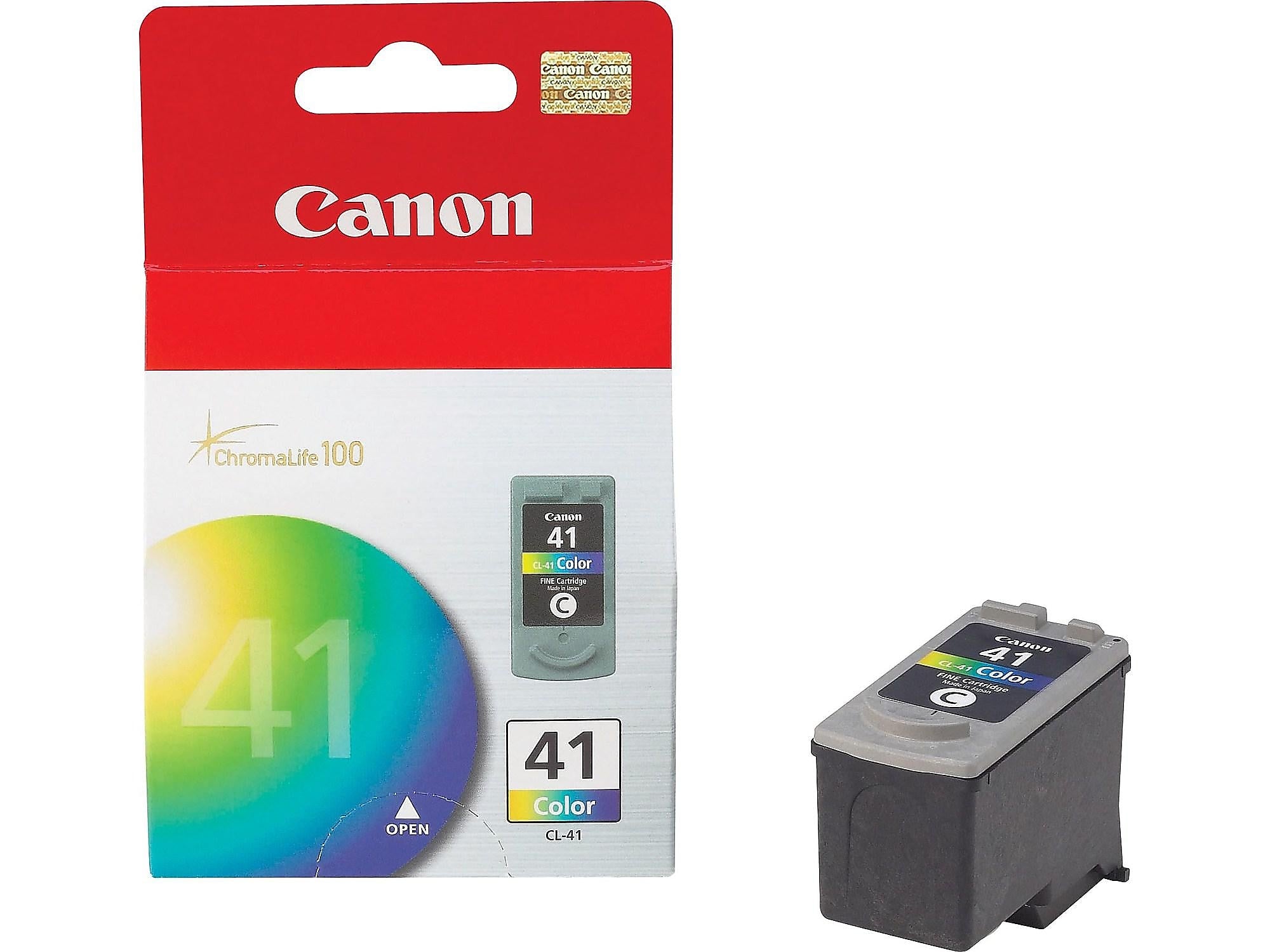 Canon 41 Tri-Color Standard Yield Ink Cartridge (0617B002)