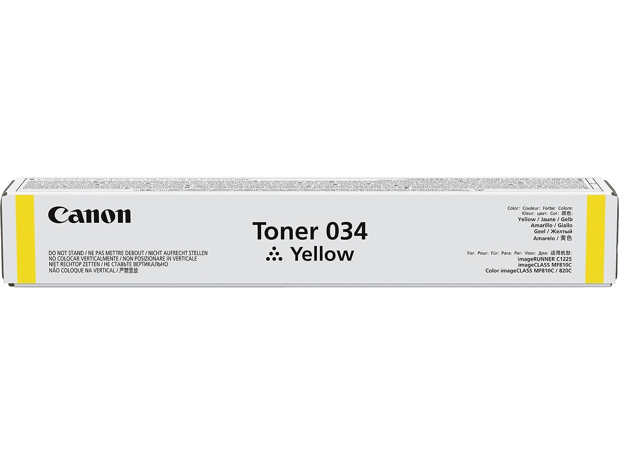 Canon 34 Yellow Standard Yield Toner Cartridge (9451B001AA)