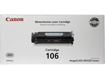 Canon 106 Black Standard Yield Toner Cartridge (0264B001AA)