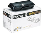 Brother TN-670 Black Standard Yield Toner Cartridge, Prints Up to 7,500 Pages