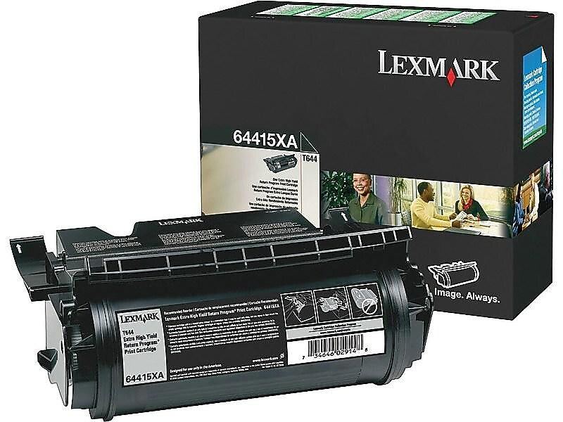 Lexmark 64415XA Black Extra High Yield Toner Cartridge, Prints Up to 32,000 Pages