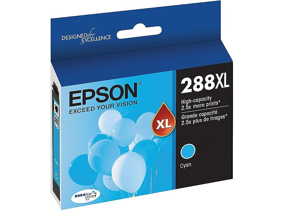 Epson T288XL Cyan High Yield Ink Cartridge   (T288XL220-S)