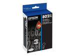 Epson T802XL Black High Yield Ink Cartridge   (T802XL120-S)