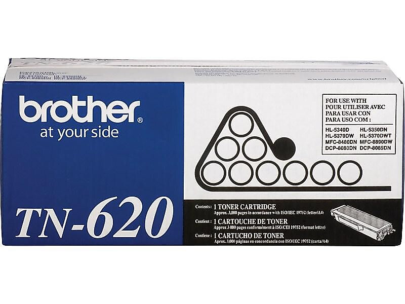 Brother TN-620 Black Standard Yield-Toner  Cartridge