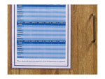 C-Line Job Ticket Holders, 8-1/2" x 11", Clear, 50/Box (70911)