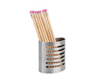 InterDesign Forma Magnetic Steel Pencil Holder, Silver (85170)