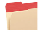 Pendaflex Color Tab File Folders, 3-Tab, Letter Size, Manila, 50/Box  (84101)