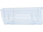 Staples 1-Pocket Plastic Wall File,  Clear (20477/50101)
