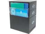 Staples 1-Pocket Plastic Wall File,  Clear (20477/50101)