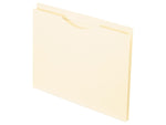 Pendaflex 10% Recycled Reinforced File Jacket, 1" Expansion, Letter Size, Manila, 50/Box (PFX22100)