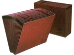Pendaflex Earthwise Recycled Expanding File, A-Z Index, Letter Size, Redrope (PFX ER17A)