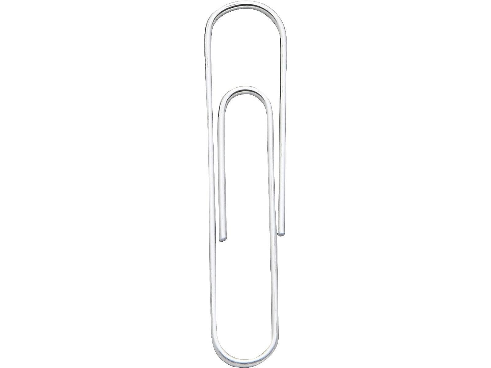 Staples Paper Clips, #1, Silver, 25000/Carton (72377/72384CT)