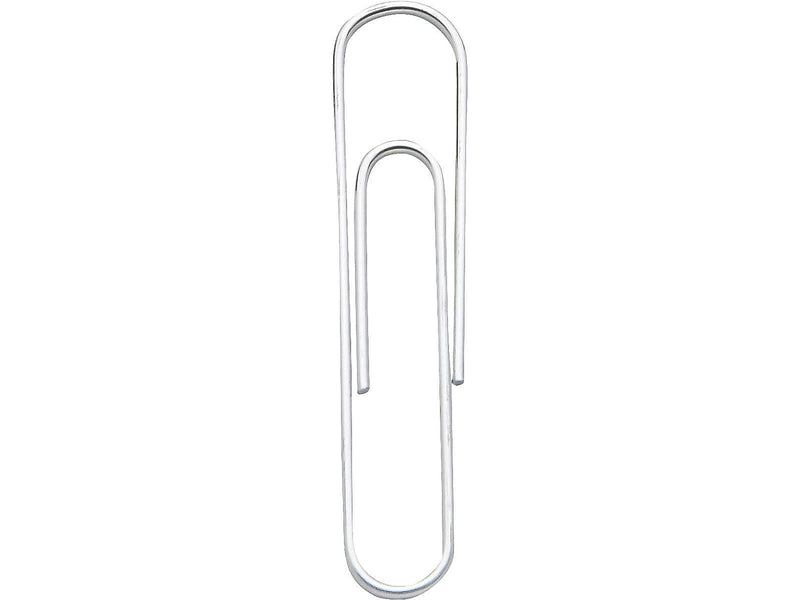 Staples Paper Clips, #1, Silver, 25000/Carton (72377/72384CT)