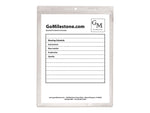 C-Line Job Ticket Holders, , 8-1/2" x 11", Clear, 50/Box (80911)