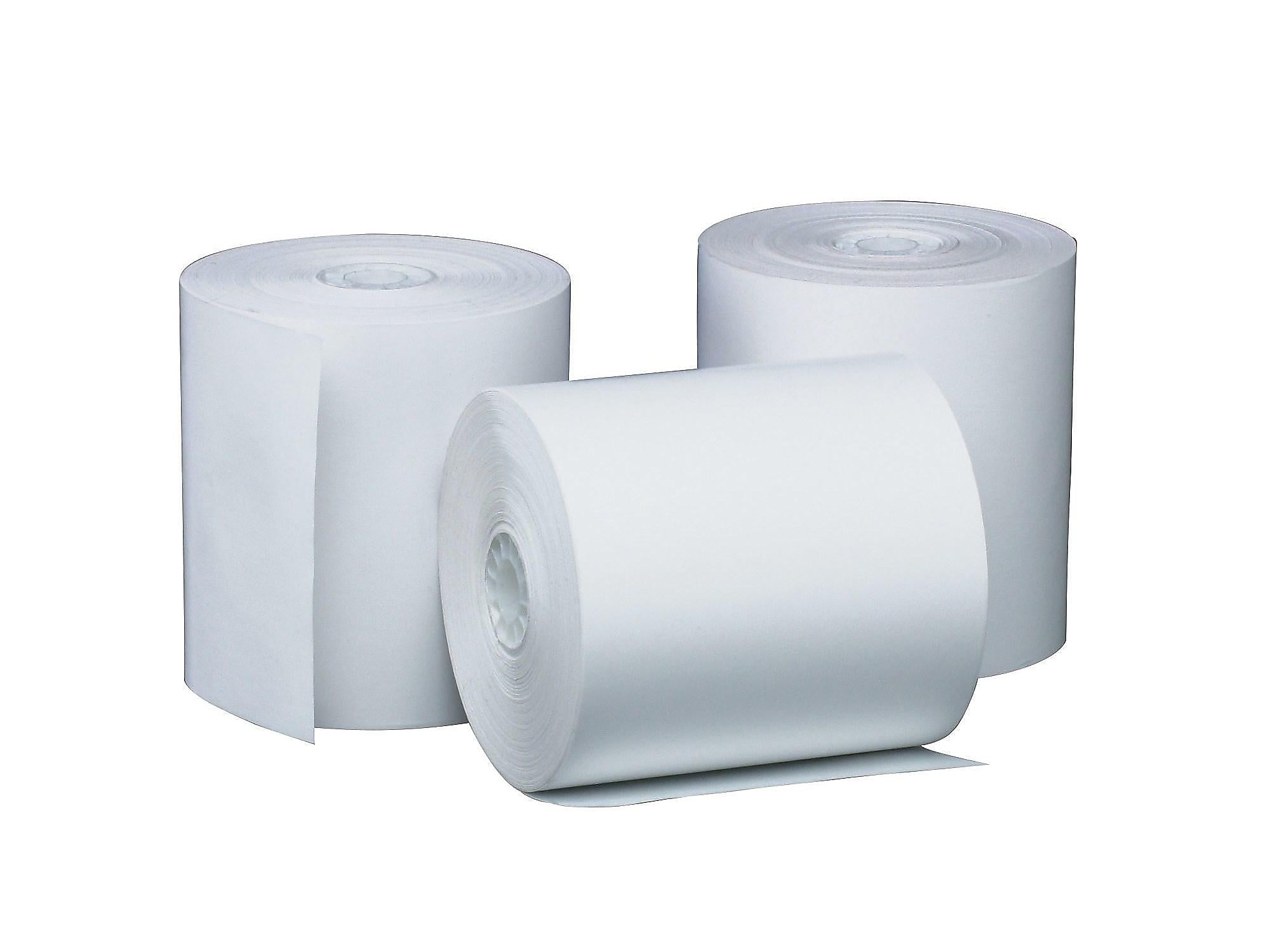 PM Company Perfection Thermal Cash Register Paper Rolls, 3 1/8" x 220', 50 Rolls/Pack (5220)