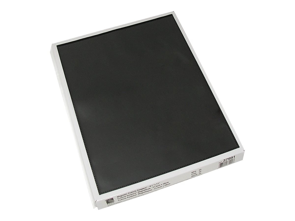 C-Line Cubicle Keepers Sheet Protector, 8.5" x 11" (US letter), Clear, 25/Box (CLI37991)