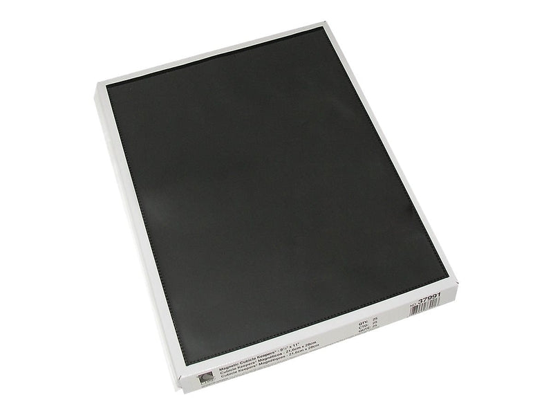 C-Line Cubicle Keepers Sheet Protector, 8.5" x 11" (US letter), Clear, 25/Box (CLI37991)