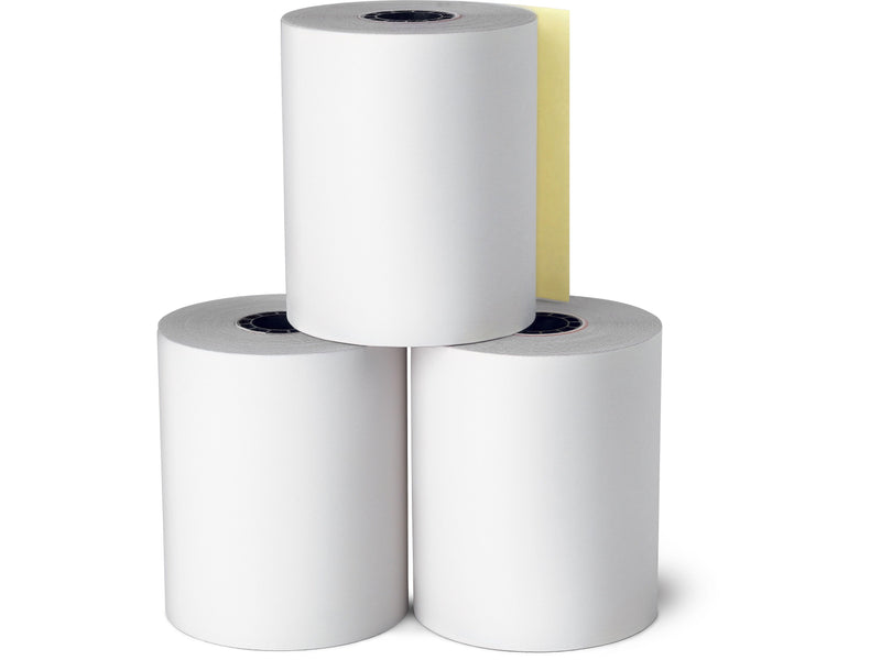 Staples 2 Part Carbonless Cash Register/POS Rolls, 3" x 90', 10/Pack (28389/452173)
