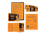 Astrobrights Colored Paper, 24 lbs., 11" x 17", Cosmic Orange, 500 Sheets/Ream (22653)