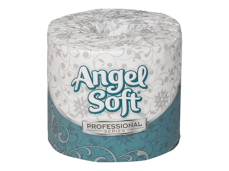 Angel Soft Professional Series Recycled Toilet Paper, 2-ply, White, 450 Sheets/Roll, 80 Rolls/Case (16880)