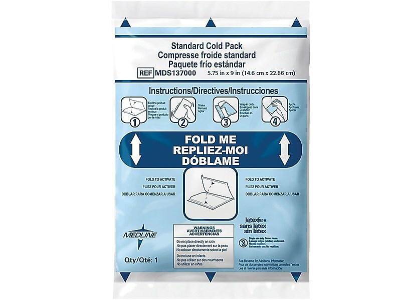 Medline 6"x 9" Cold Pack, 24/Carton (MDS137000)