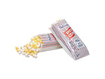 Bagcraft 8"H x 4"W x 1.5"D Popcorn Bags, White/Red/Blue, 1000/Box (300471)