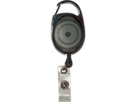 Advantus Badge Reels, Smoke, 12/Pack (75551)