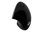 Adesso iMouse E10 Wireless Ergonomic Vertical Optical USB Mouse, Black (RG8162)