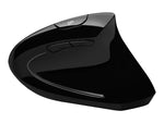 Adesso iMouse E10 Wireless Ergonomic Vertical Optical USB Mouse, Black (RG8162)