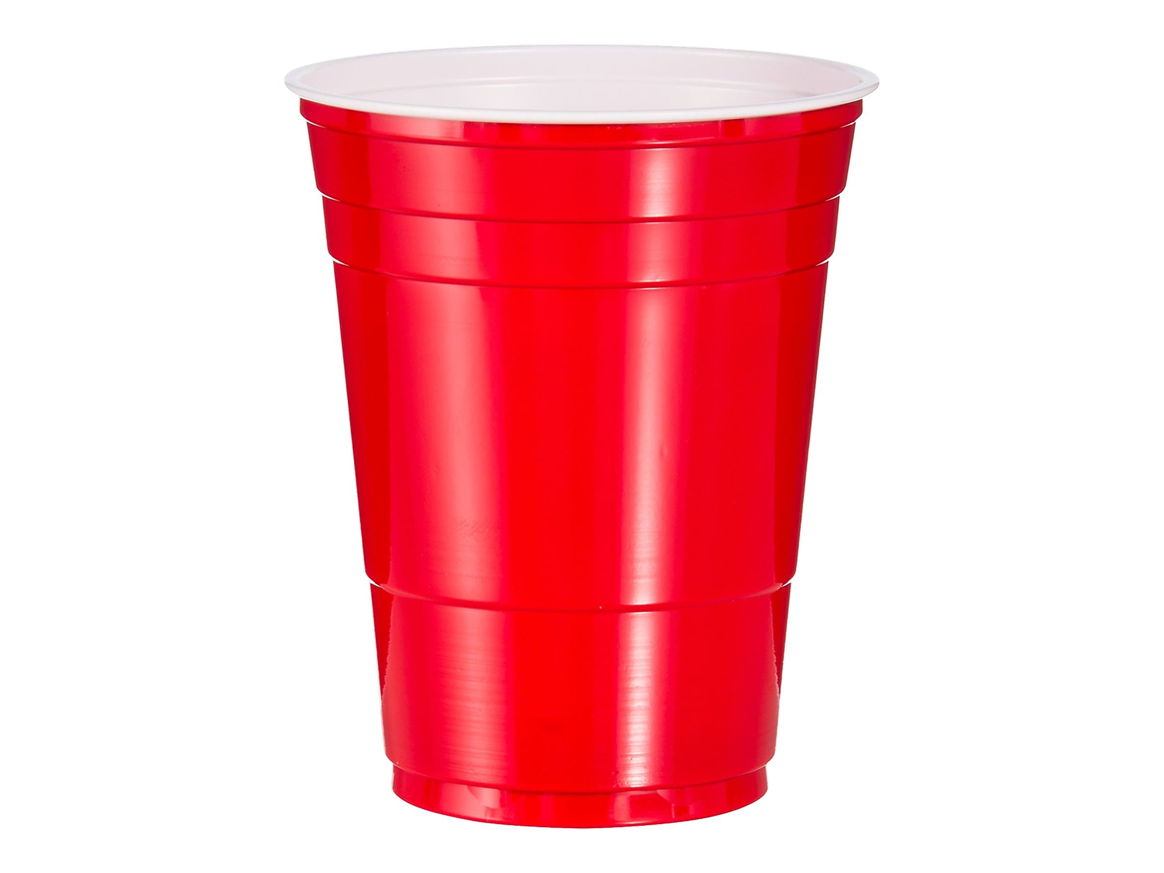 Solo Cold Cups, 16 Oz., Red, 1000/Carton (P16R)
