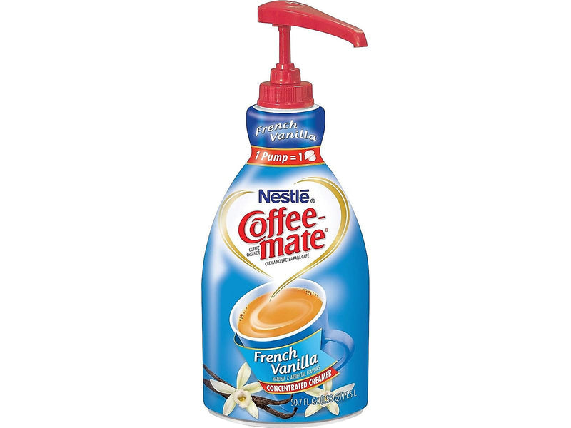 Coffee-mate French Vanilla Dairy Free Liquid Creamer, 50.7 oz. (NES31803)