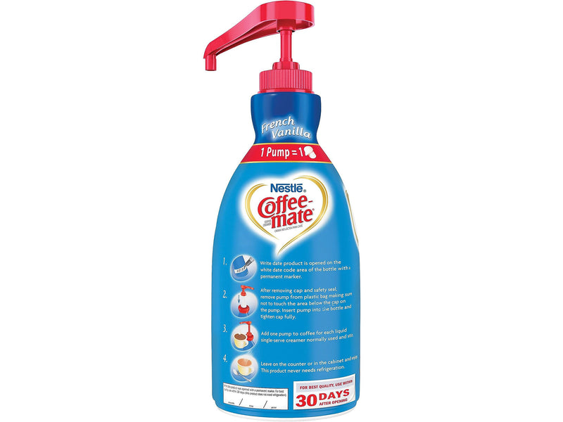 Coffee-mate French Vanilla Dairy Free Liquid Creamer, 50.7 oz. (NES31803)